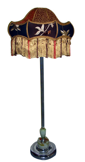 Tassel shade table lamp 39
