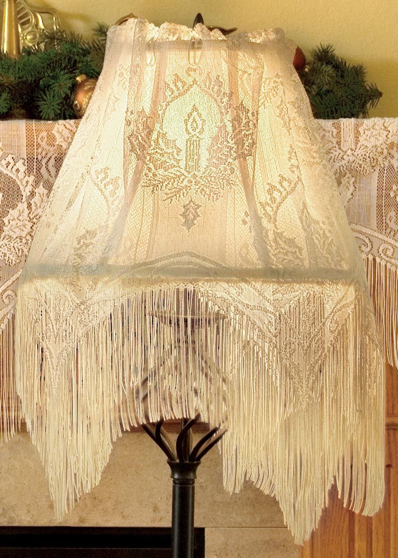 Tassel shade table lamp 40