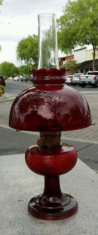 Aladdin ruby beehive b 83 lamp and rose gold burner