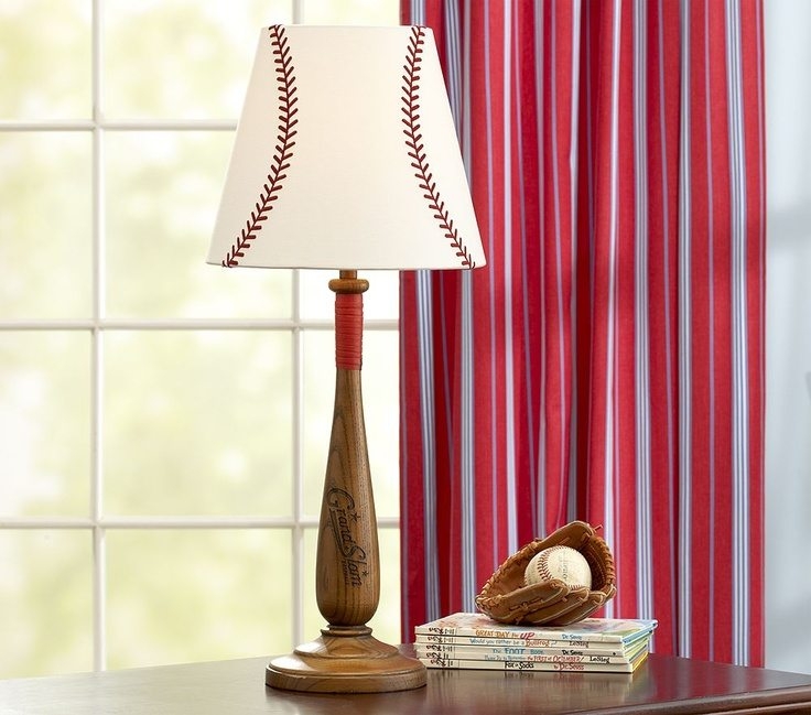 Baseball floor lamp 1