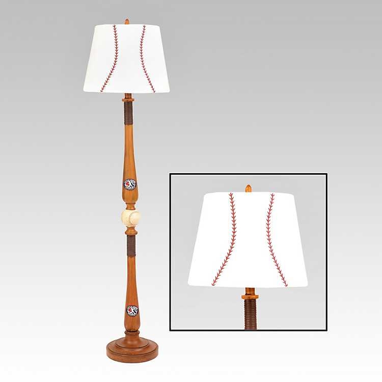 Baseball floor lamp