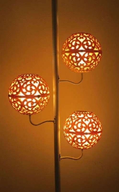 Floor to ceiling lights