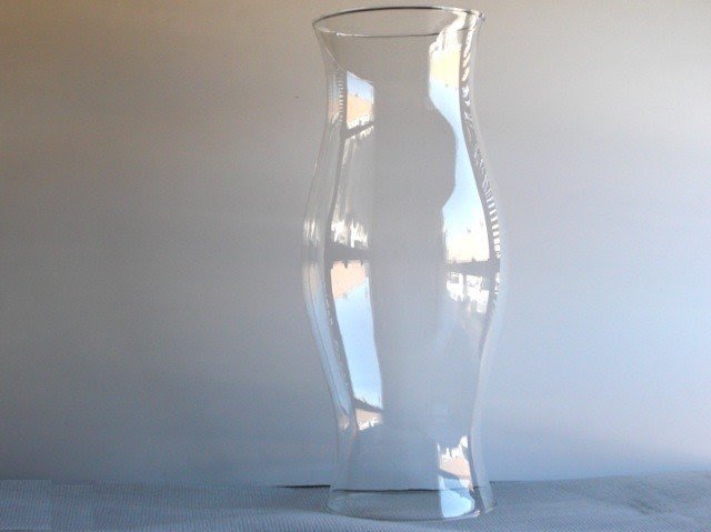 Glass hurricane shades