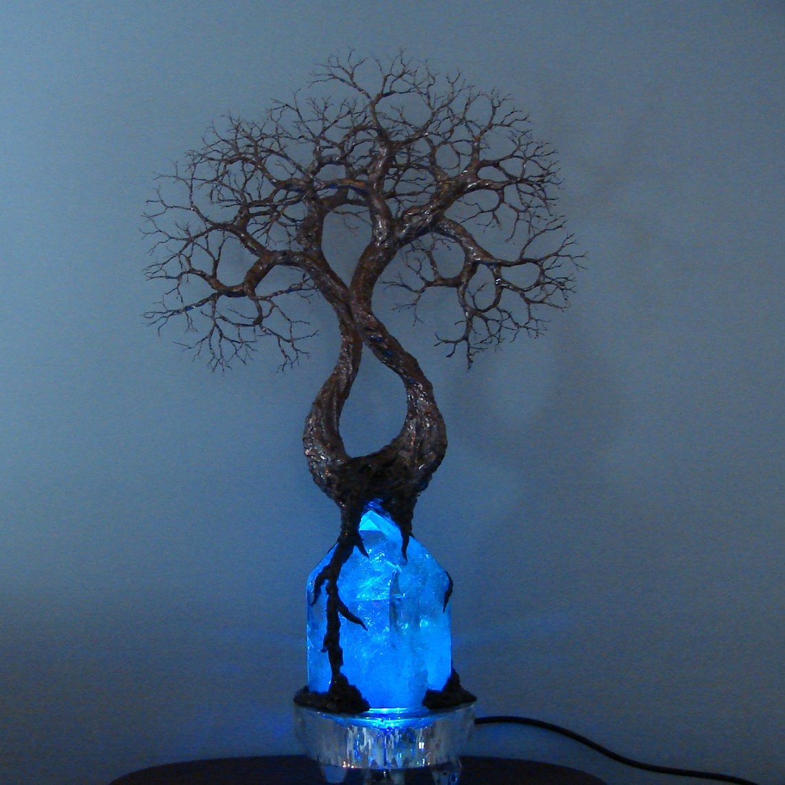 Wire tree of life sculpture soul mate