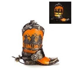 Cowboy boot lamp 31