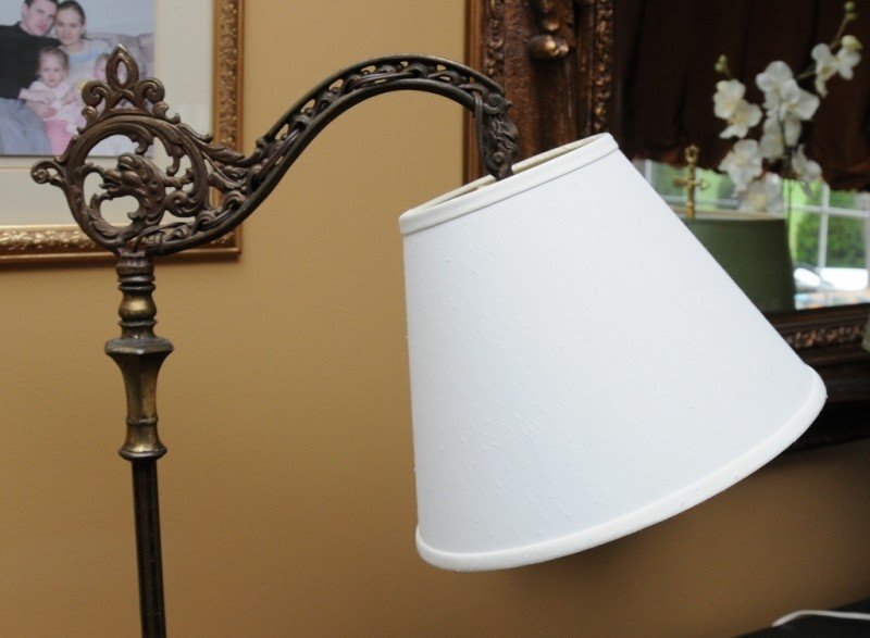 Antique bridge floor lamp revived pieces