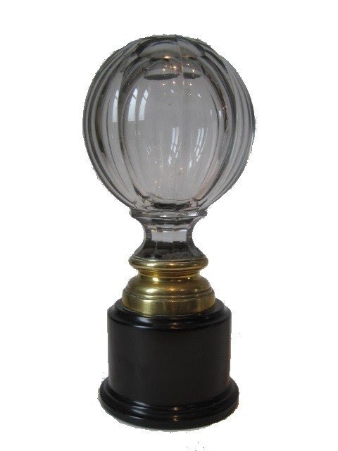 Antique newel post lamp
