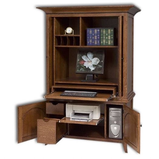 Armoire computer desk