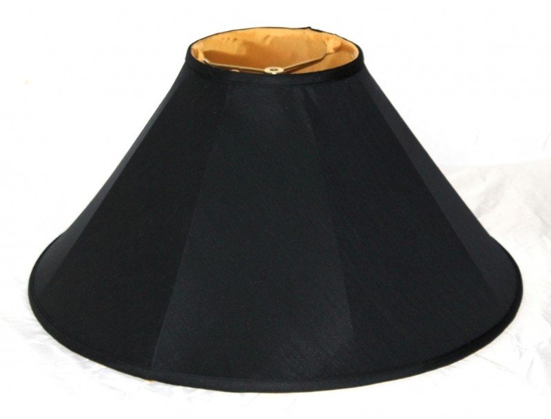 Black gold liner lamp shades