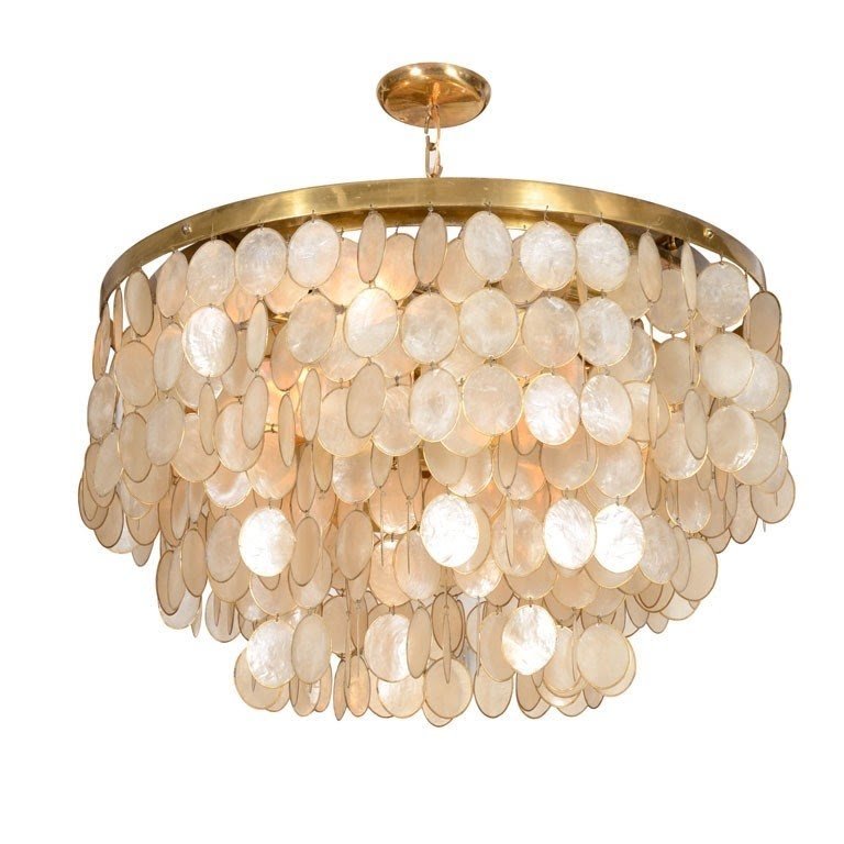 Capiz shell lamps 22