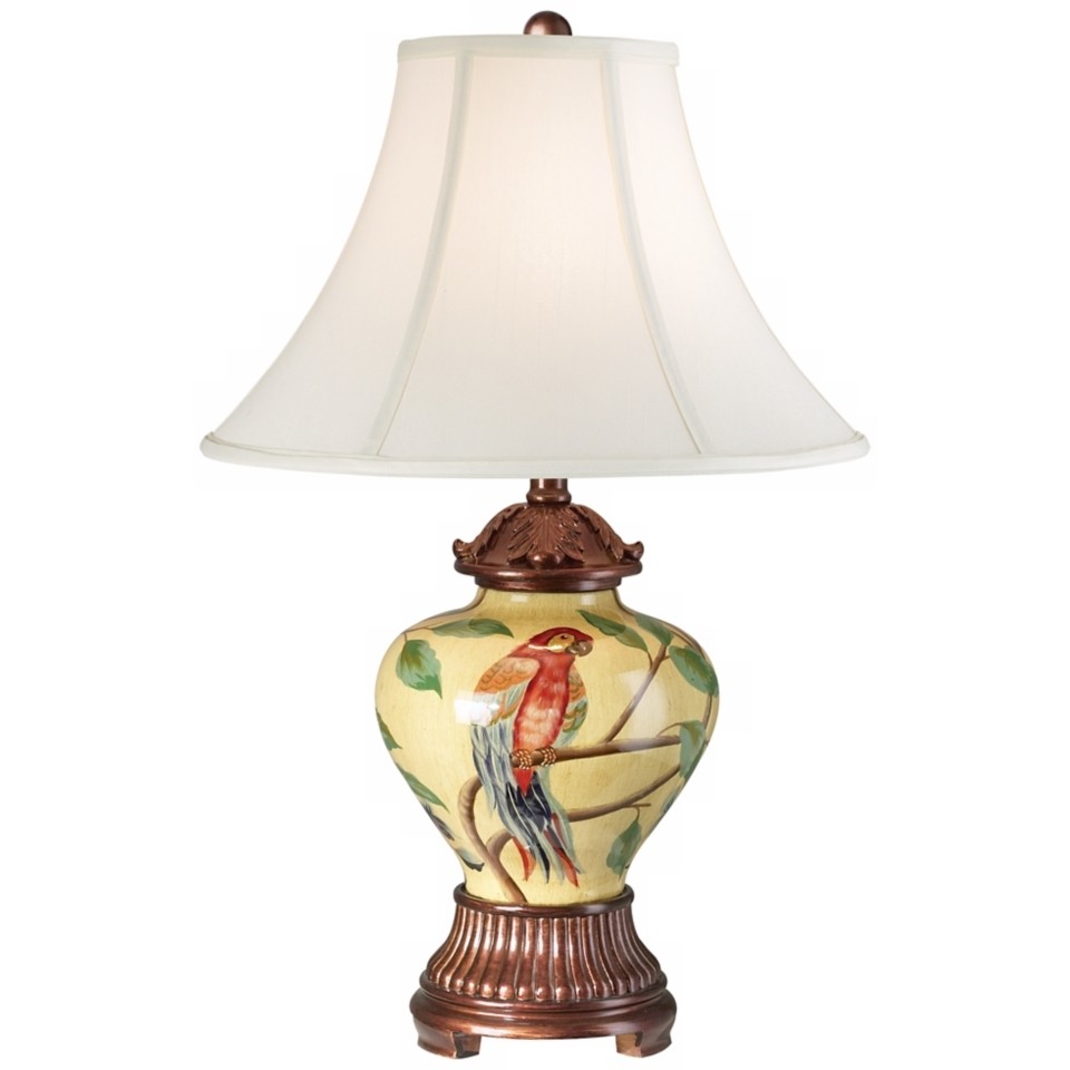 Ceramic ginger jar table lamp 3