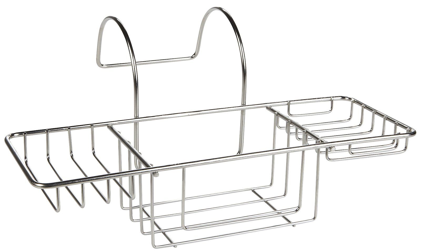 Clawfoot bathtub shelf