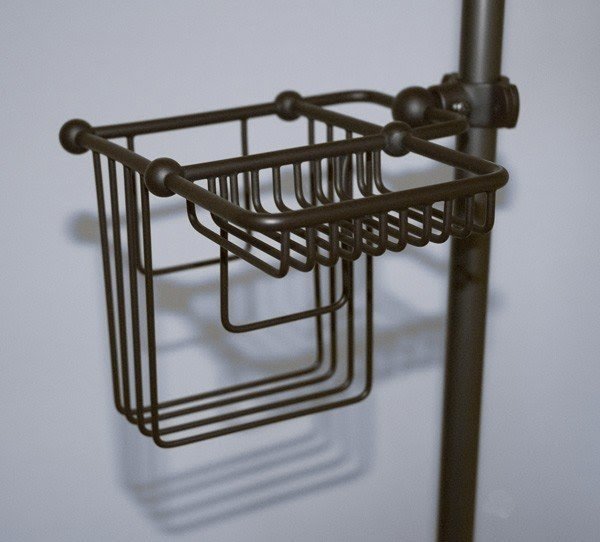 Clawfoot tub shower caddy 1