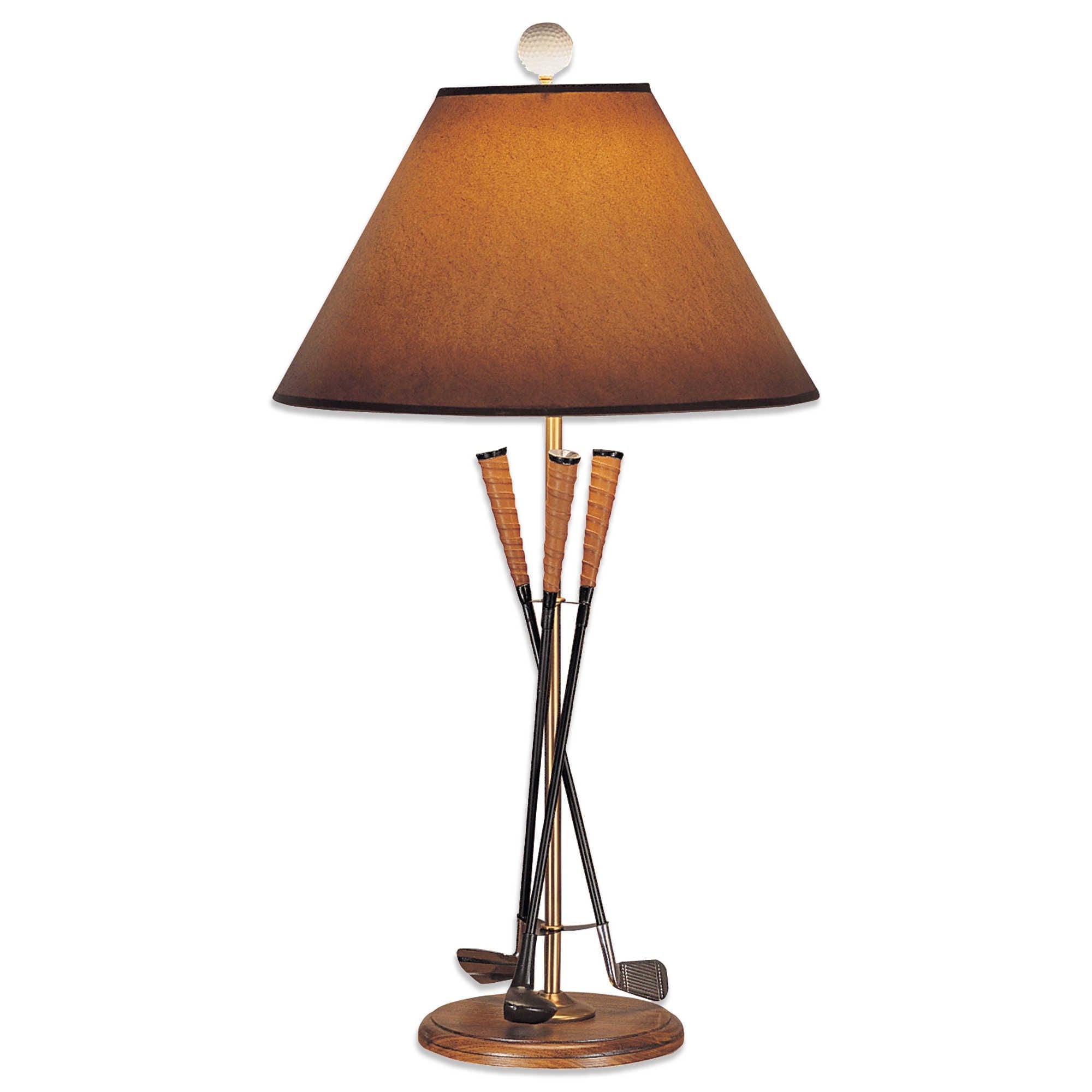 Golfer lamp