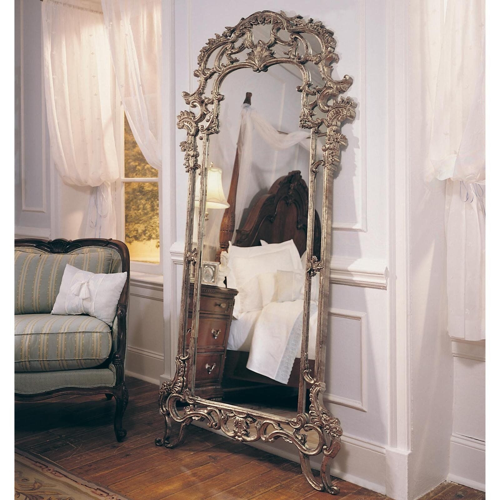 Heirloom cheval floor mirror 22