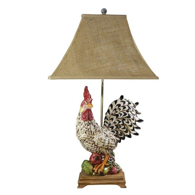 Rooster lamp