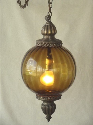 Swag hanging lamp light 2