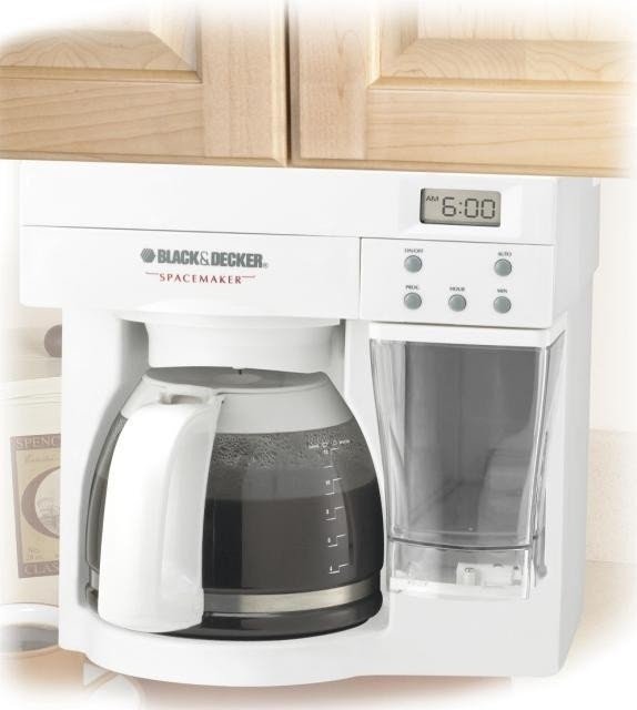 Black decker spacemaker coffee pot