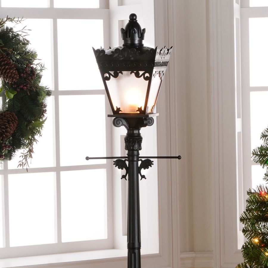Indoor lamp post