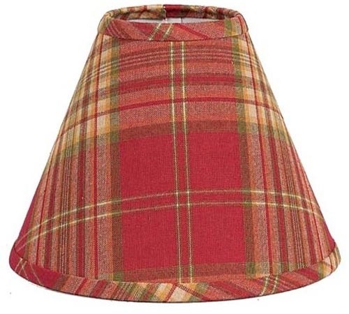 Plaid lamp shades 2
