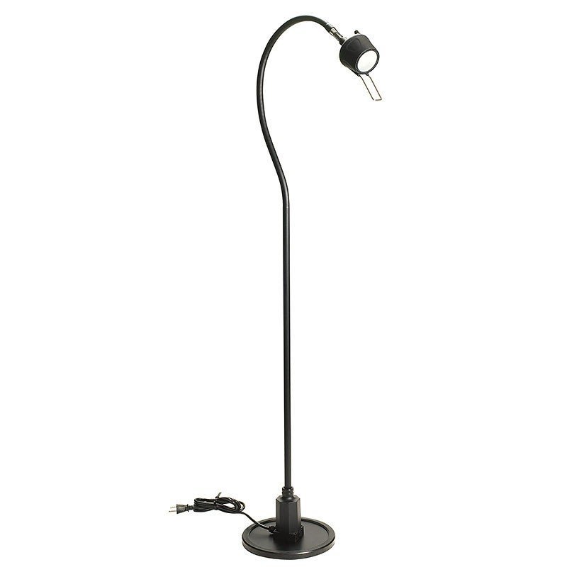 Adjustable gooseneck floor lamp