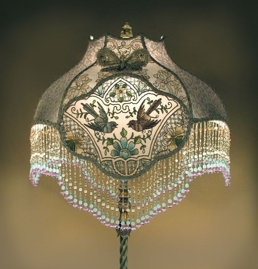 Antique victorian floor lamps 4