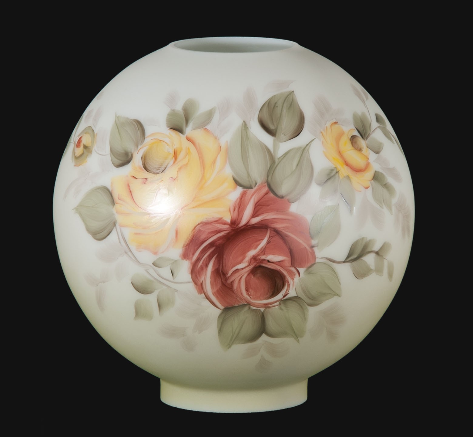 Hand painted glass lamp shades 15