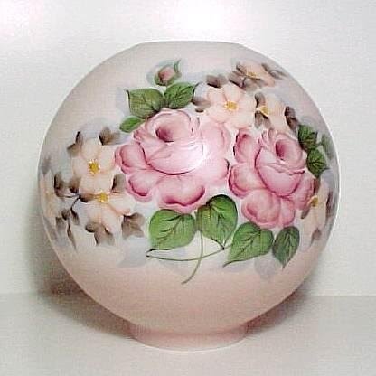 Hand painted glass lamp shades 6