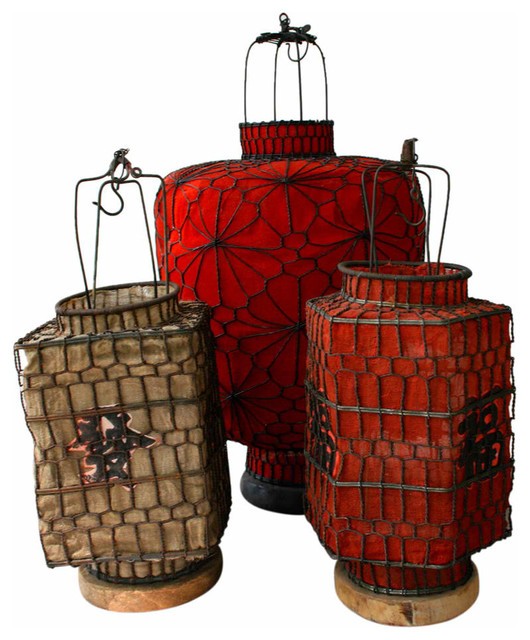 Japanese lantern table lamp 4