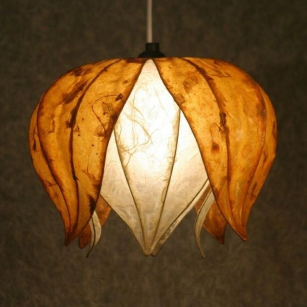 Lotus lamp shades