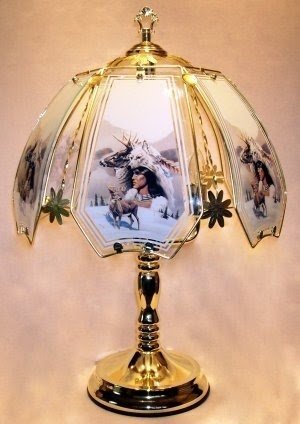 Native american touch lamp_1