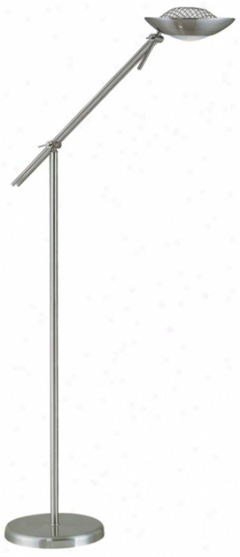 Lite source module ii halogen torchiere floor lamp v1422
