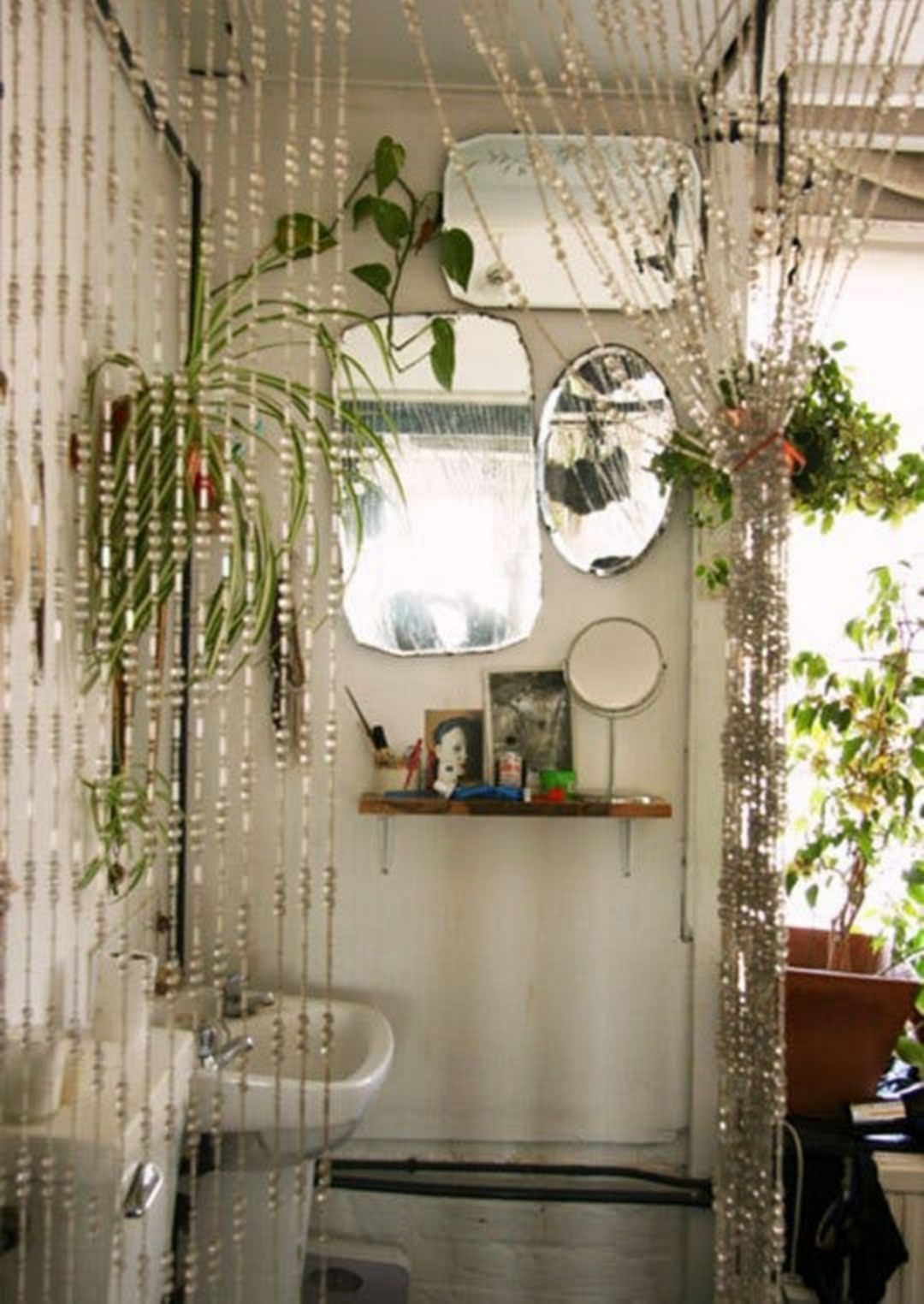 Beaded shower curtains 1