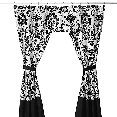 Fancy shower curtains with valance