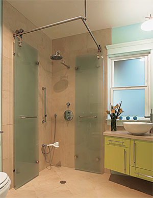 Shower stall curtain 27