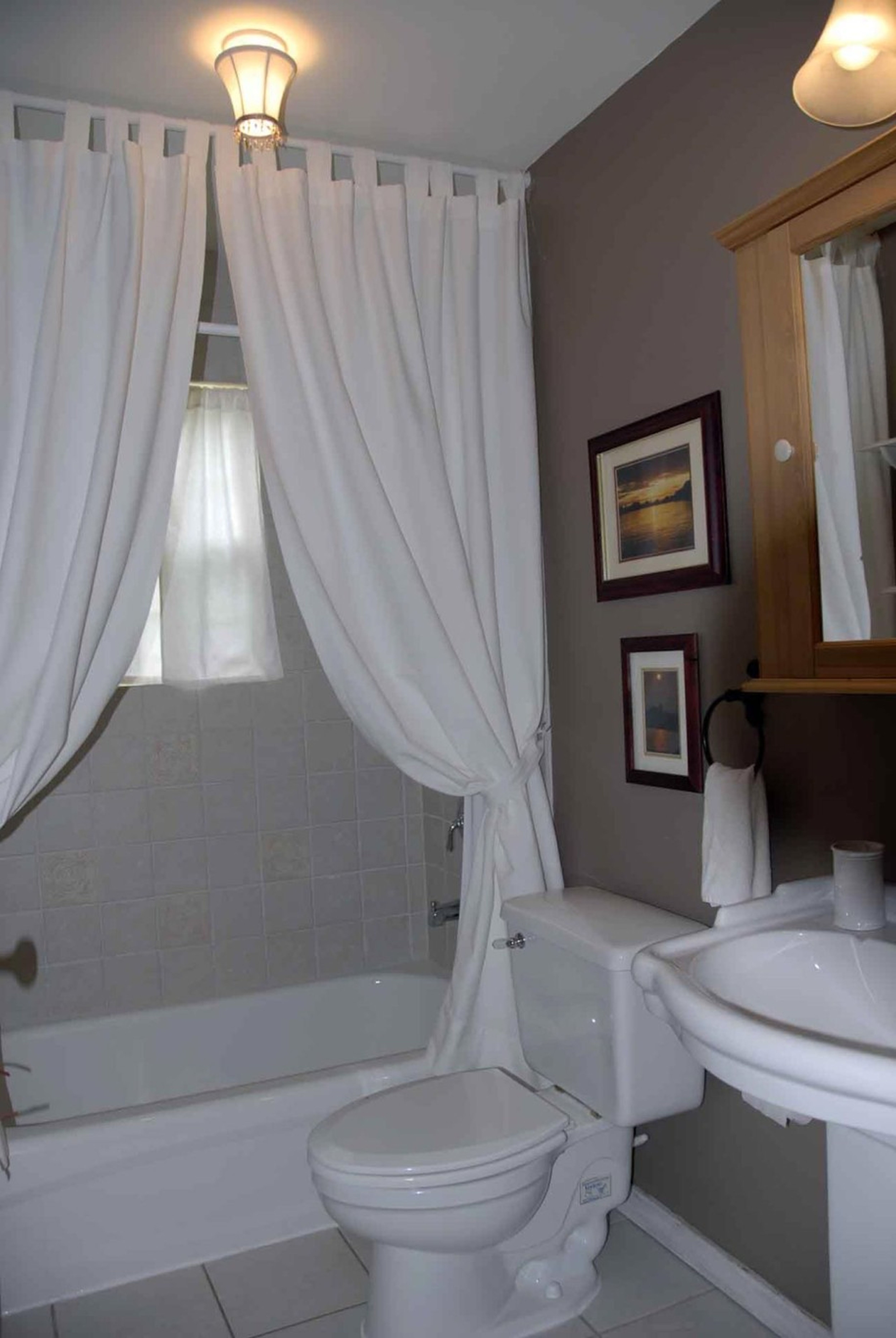 Tie back shower curtains 2