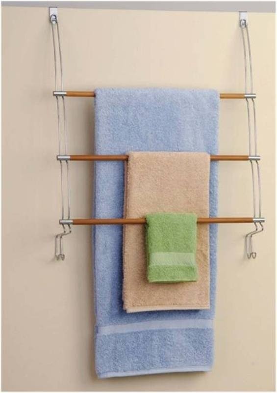 Bamboo towel rack 2