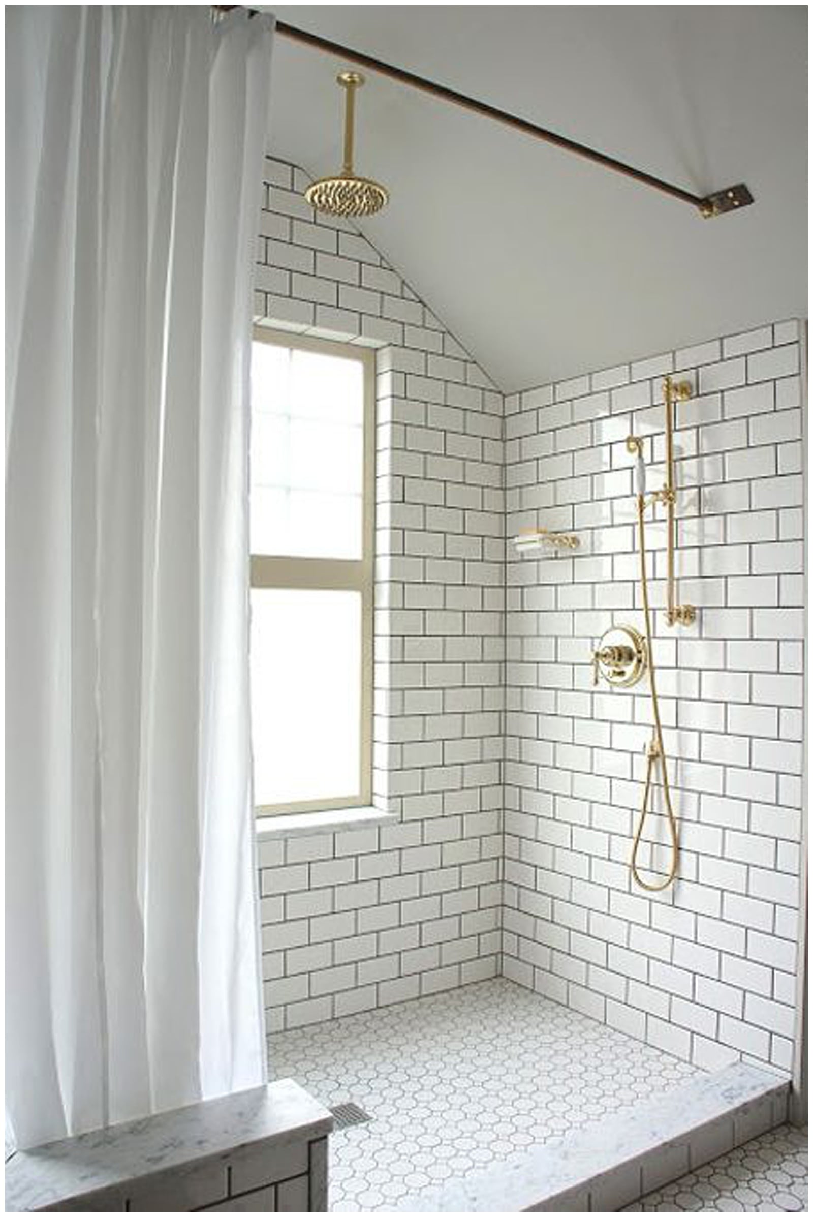 Modern shower curtain 40