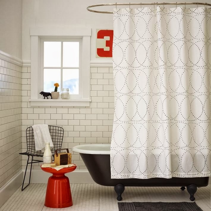 Modern shower curtain 6