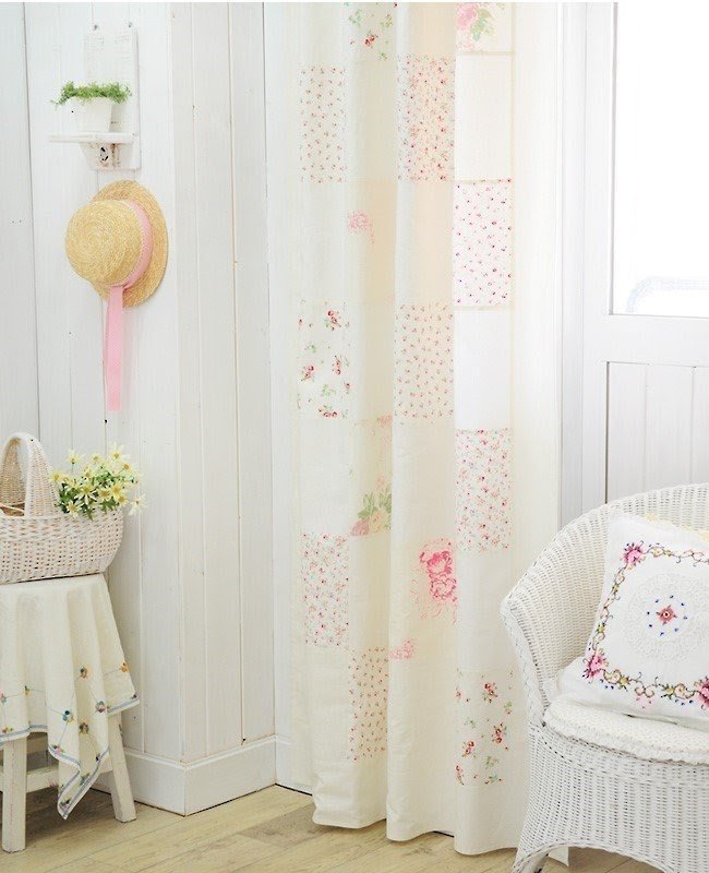 Victorian shower curtain