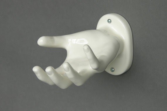 Ceramic wall mounted soap dish