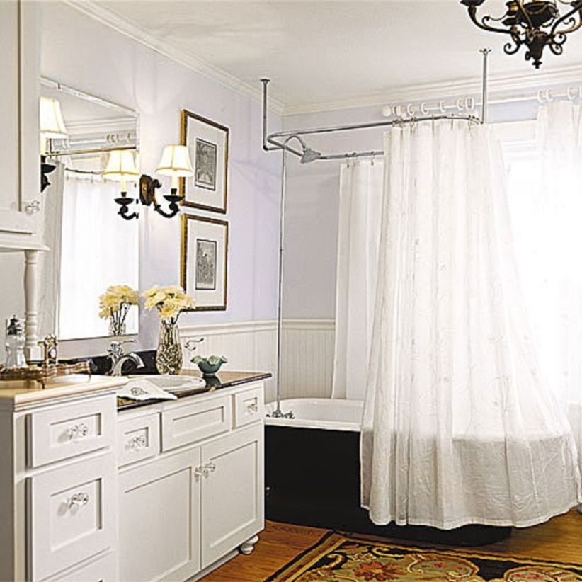 Custom shower curtain rod 3