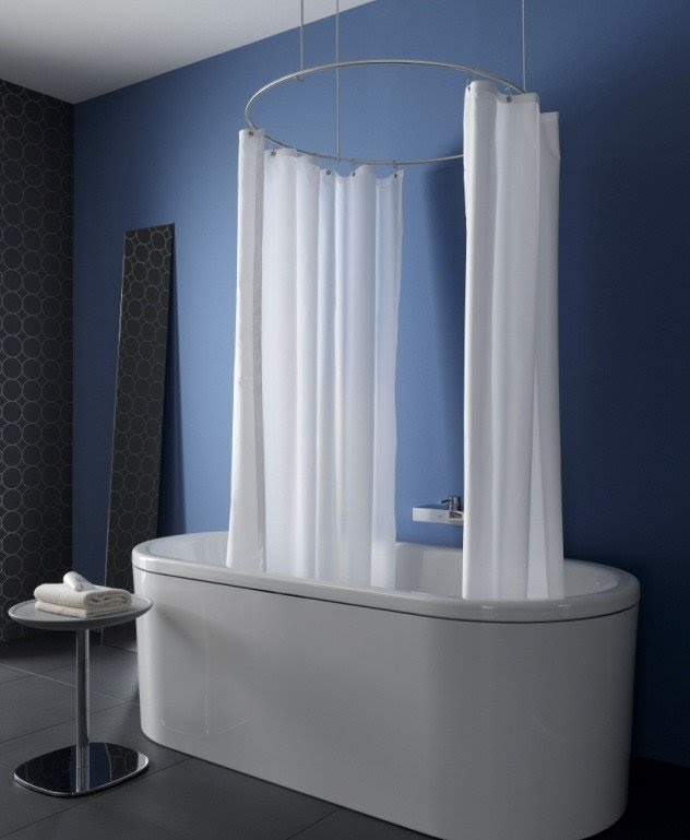 How to make a shower curtain rod
