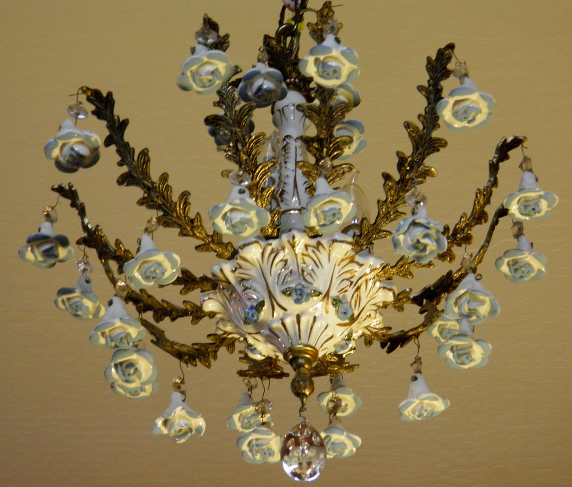 Antique capodimonte porcelain