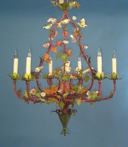 Bird chandelier light