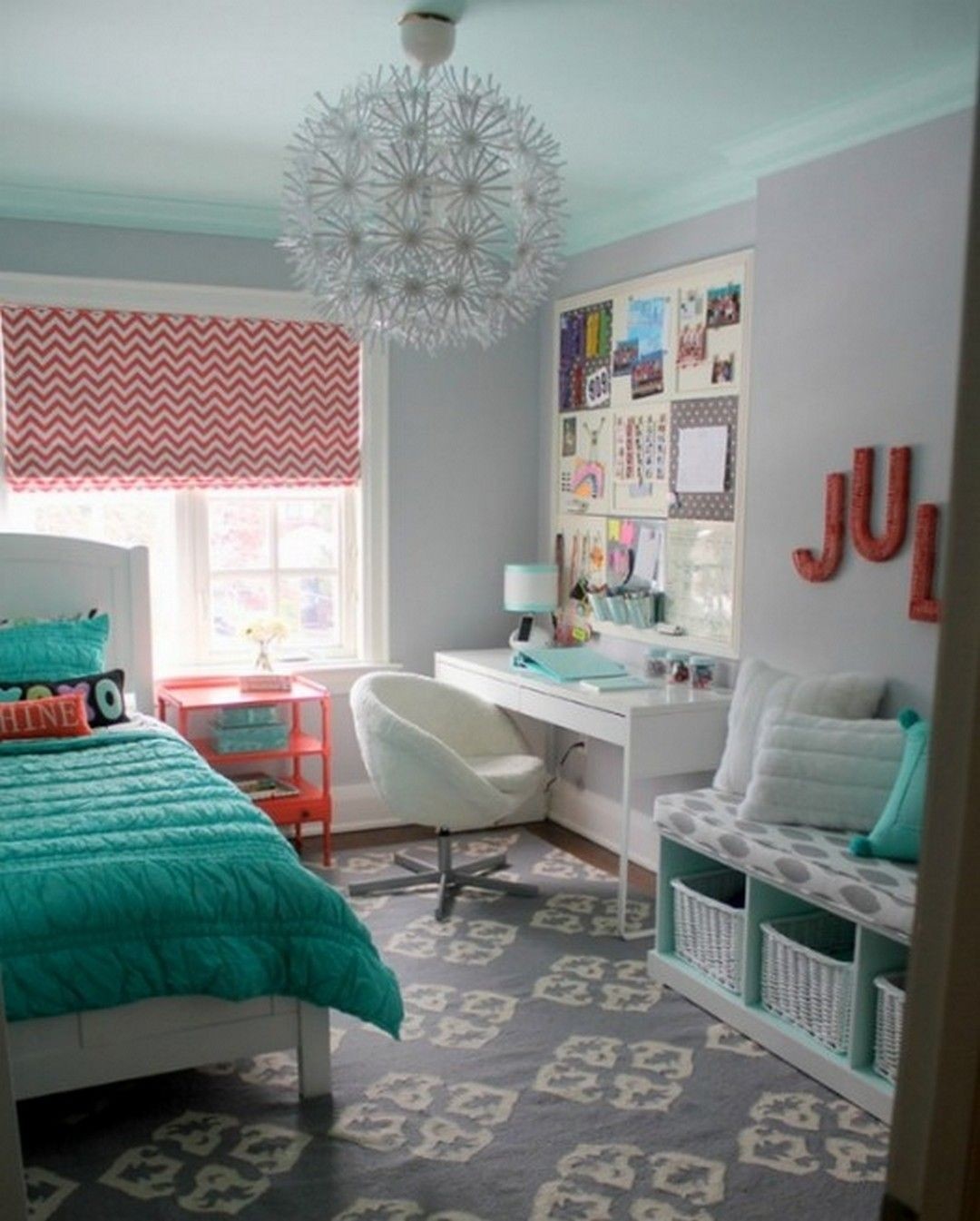 Chandelier for baby girl room