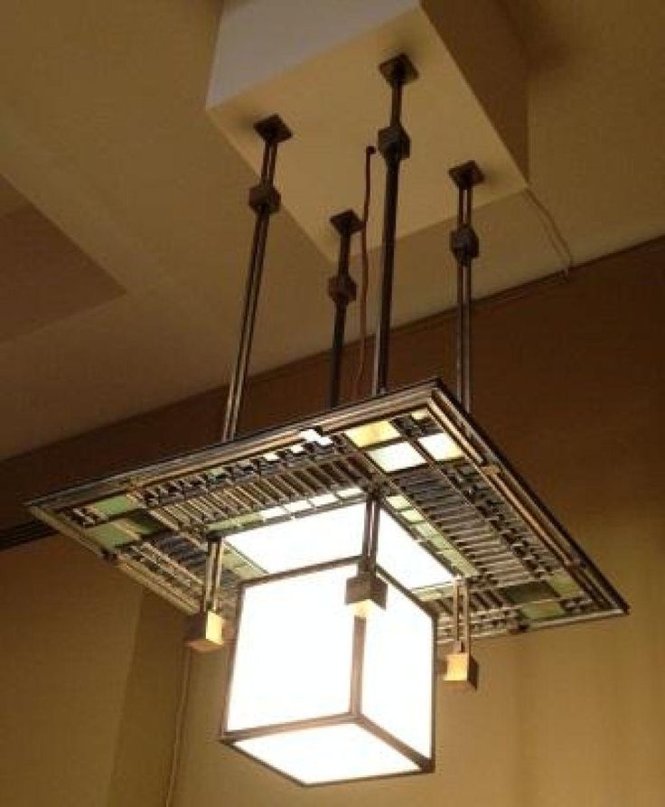 Frank lloyd wright chandelier 2