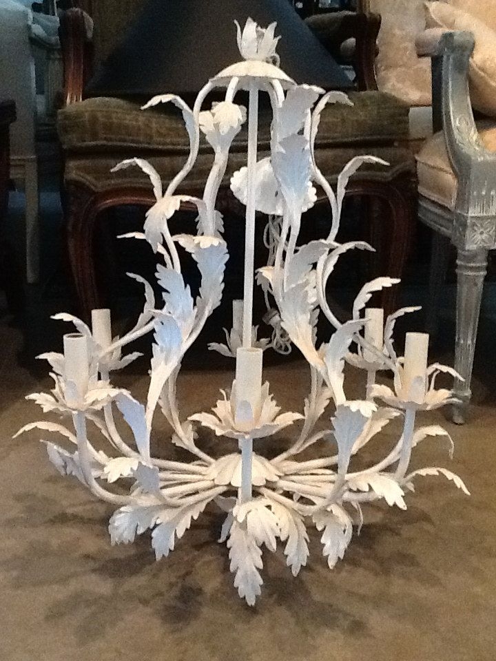 Italian tole chandelier 1