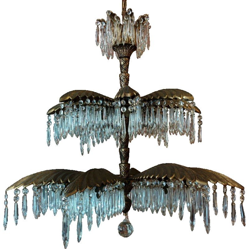 Palm tree chandelier 18