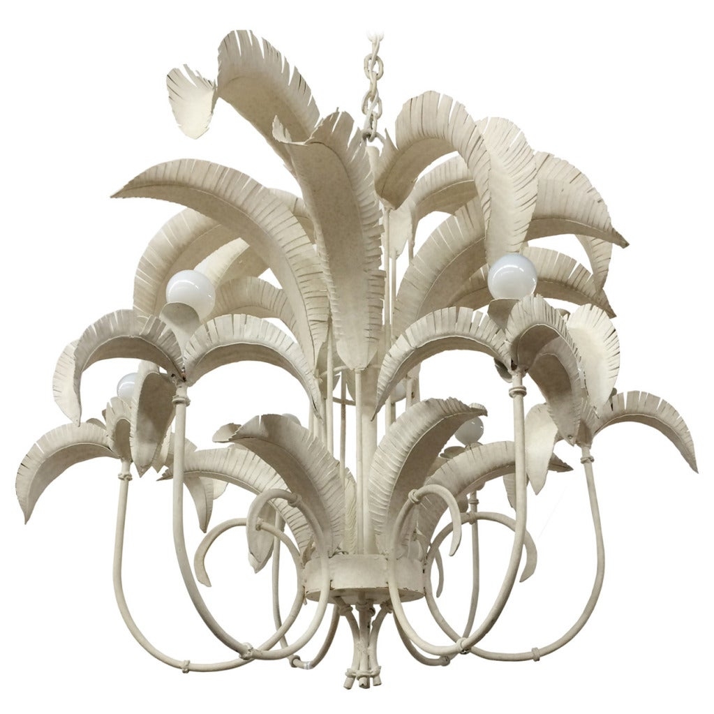 Palm tree chandelier 6